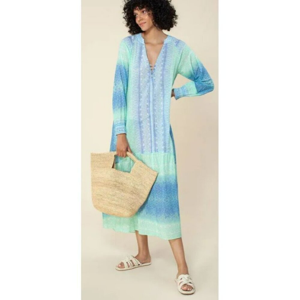 Hale Bob $312 Lita Maxi Dress Size Medium Nwt